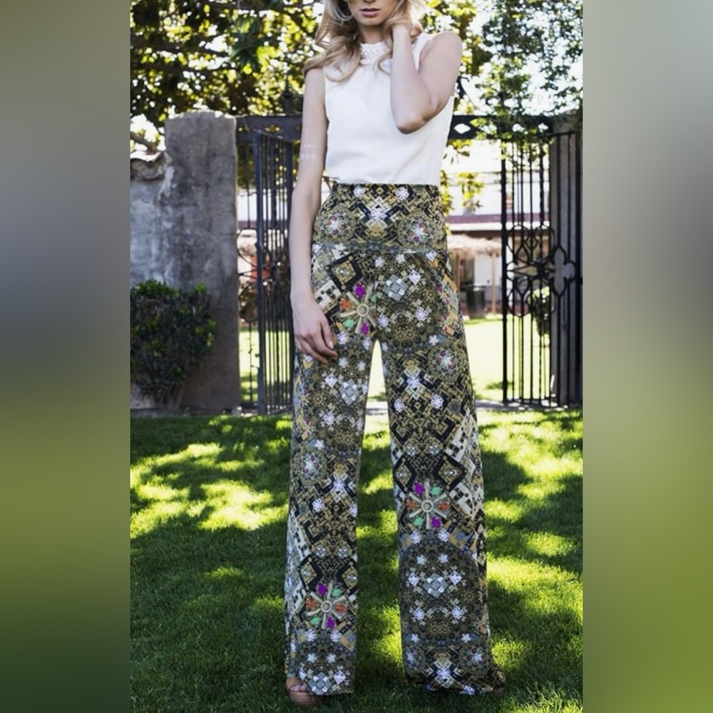 Wide Leg Palazzo Pants